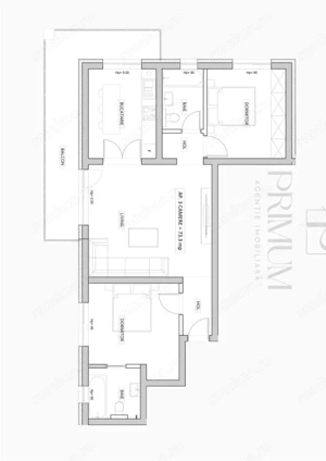 GIROC ESO - 3 Camere - Etajul 1 - LIFT - Parcare inclus #259; - Smart Home - imagine 9