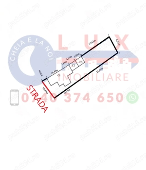 ID 6386 Casă cu teren - Strada Mahmudiei