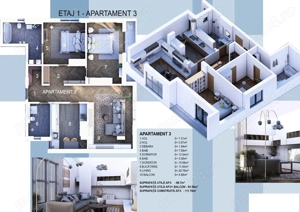 Apartamente de vanzare cu 2 si 3 camere zona Kamsas TVA INCLUS - imagine 3