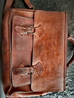 Geanta,servieta piele vita. Cool,deosebita