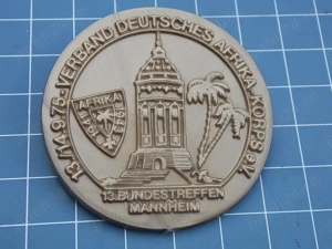 Insigna comemorativa razboi WW2 Afrika Korps DAK 1975 