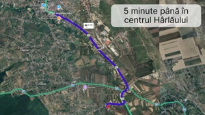 OCAZIE teren PERFECT PLAN   1.800 mp, acces 2 drumuri lângă E58 - imagine 2