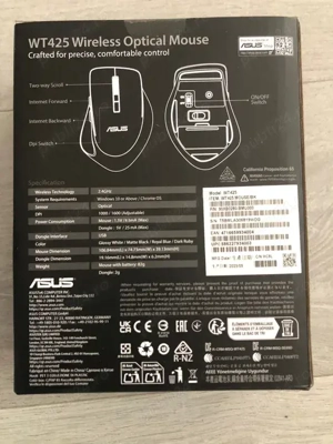 Mouse Asus WT465 wireless optical NOU plus un CADOU - imagine 3