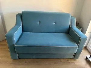 Canapea extensibilă 2 locuri   cu ladă depozitare 