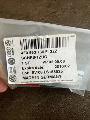 vind Emblema Originala Audi  S6 noua  - imagine 2