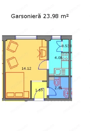 De vanzare Garsoniera  Apusului Metrou PACII - imagine 8