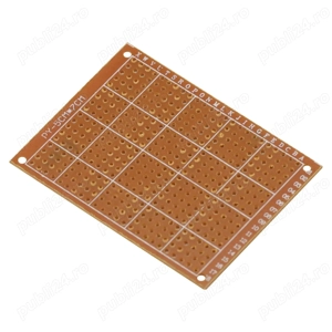 Placa prototip PCB universala 5x7 cm pentru proiecte electronice 432 gauri - imagine 4