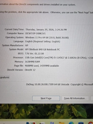 Laptop HP Elitebook 840 G8 - imagine 4