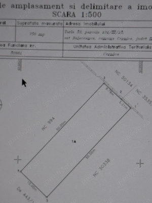 Teren Intravilan Constructie Casa Balaceanca,Cernica,Ilfov 