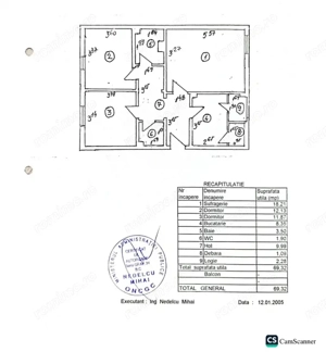 Apartament de Vânzare – decomandat 3 cam 70 mp - imagine 15