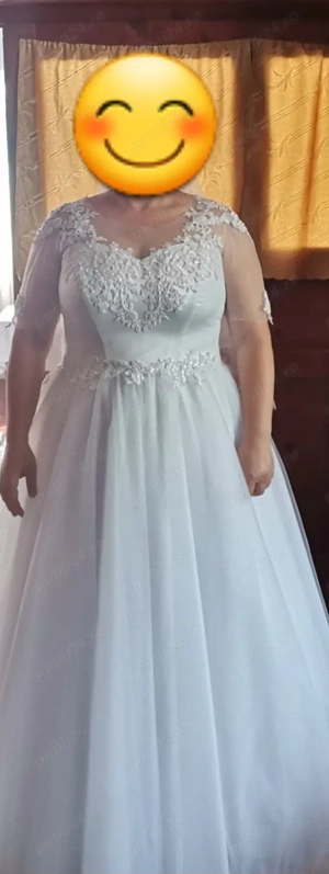 Vând rochie de mireasă făcută la comandă .  - imagine 4