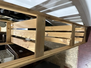 Etajera din lemn masiv; Raft de lemn; Dulap cu polite - imagine 4
