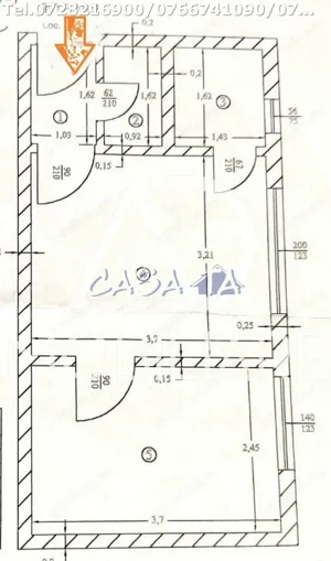 Apartament 2 camere, situat în Târgu Jiu, Slt Gheorghe Barboi -Casa Tineretului* - imagine 13