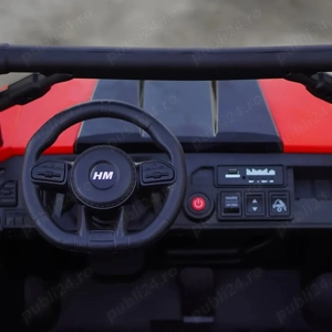  UTV electric pentru 2 copii Kinderauto X-Force 4x75W 24V - imagine 5