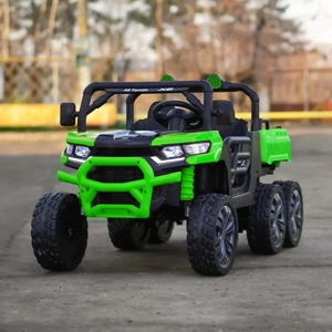  UTV electric pentru 2 copii Kinderauto X-Force 4x75W 24V - imagine 3