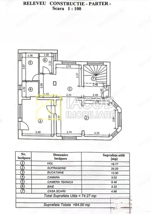 Vila P+M, 1150 mp teren, comuna Magura, jud. Bacau - imagine 3