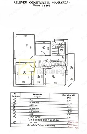 Vila P+M, 1150 mp teren, comuna Magura, jud. Bacau - imagine 4