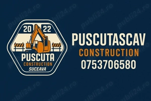 Săpături fundații, canalizare, nivelare teren, etc... Lucrari in Suceava! 