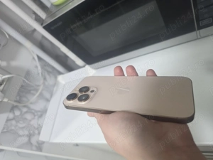 Iphone 16 pro max culoare titanium desert 