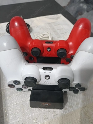    Pachet PlayStation 4 Slim 1TB + 4 controllere + 14 jocuri   