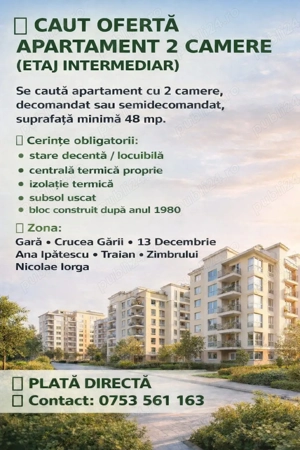 apartament 2 camere