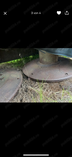 Coasa deutz fahr 1,65m - imagine 2