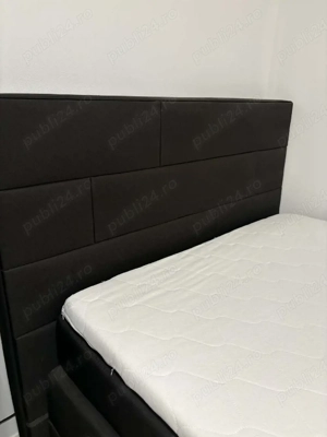 Pat 120x200 cu ladă de depozitare   stare foarte bună