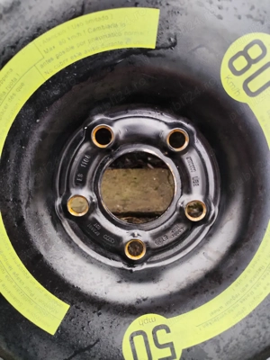 Rezervă slim 5x112, 125 70 R19, de Audi, gaură butuc 66, 6mm 125 70 R16 gama vag 