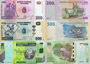 Lot 13 bancnote Congo unc - imagine 3