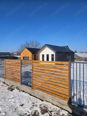 Casă modernă stil scandinav, 3 dormitoare, teren 513 mp   Adunații Copăceni 95.000 eur - imagine 5