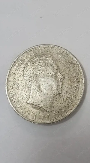 Moneda argint Regele Mihai I Romania-100.000 lei 1946 - imagine 2