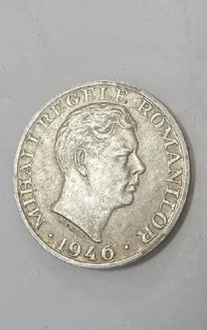 Monedă 25.000 lei 1946 Regele Mihai I