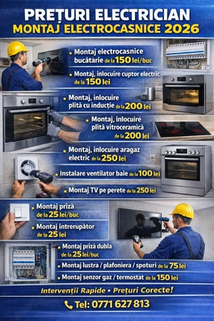 Instalator electrice non stop