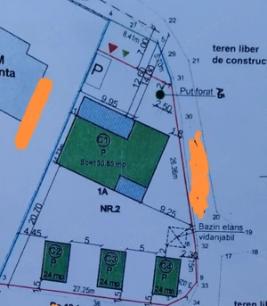 Teren intravilan 847 mp,zona  Valea Fetii, triplă deschidere. 