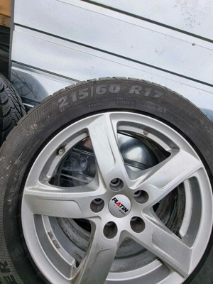 Jante + Anvelope iarna Platin 215/60/R17.Asigur transport in Cluj-Napoca - imagine 6