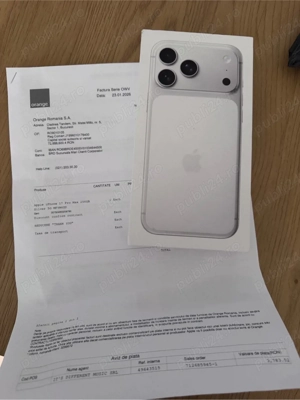 Iphone 17 Pro Max Silver 256gb - imagine 2