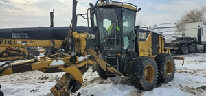 Greder Caterpillar CAT 120M 6x6 cu scarificator - imagine 5