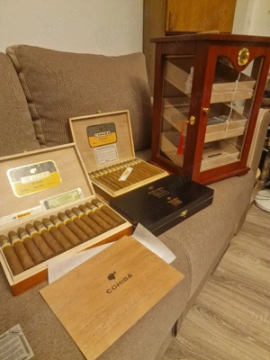 Trabucuri originale Cuba si Umidor Nou.  Trabucuri Cohiba Maduro, Espendidos, Piramides 