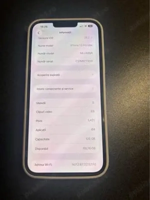 vand   Schimb   iPhone 13 pro max , alpine green , 128 gb 