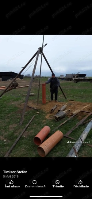 Foraje puțuri apă prețuri de sezon - imagine 2