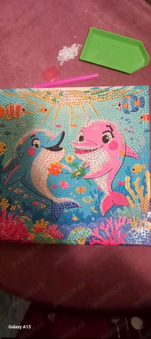 tablouri din biluțe colorate 