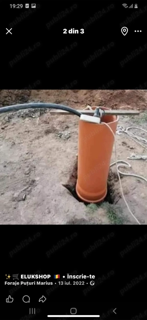 Foraje puțuri apă prețuri de sezon - imagine 4