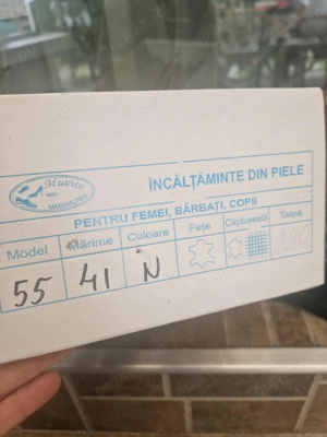 pantofi piele - imagine 3