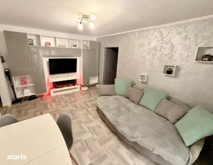 3 cam centrala proprie 2 bai etaj 2 renovat mobilat zona Kiriac