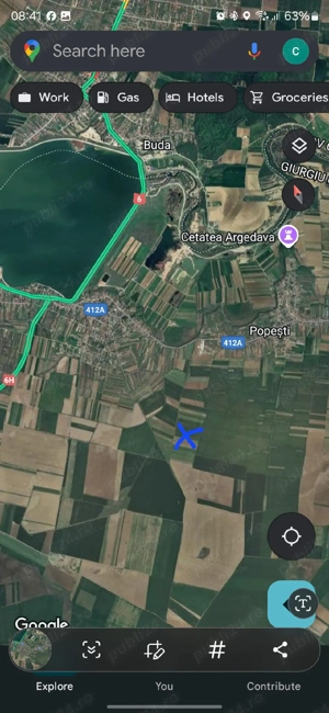 Teren Extravilan 5000 m2 Mihaile Giurgiu Deschidere Dubla - imagine 3