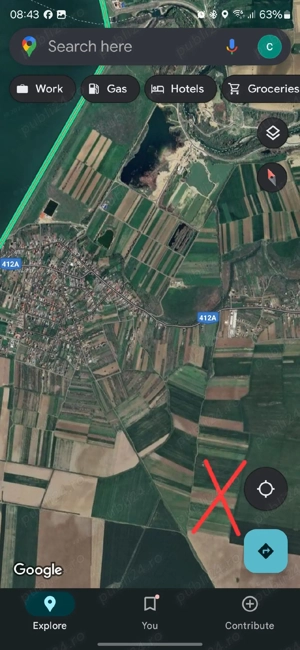 Teren Extravilan 5000 m2 Mihaile Giurgiu Deschidere Dubla - imagine 2