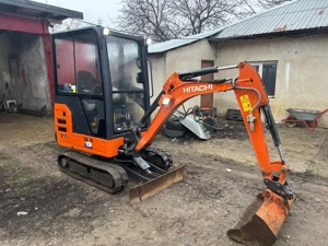 Vand miniexcavator Hitchi ZX19 - imagine 3