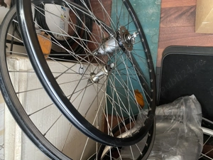 Roți de Bicicletă față și spate cu 3 viteze de 28 