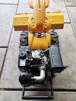 Motocultivator  Motocultor diesel 12 CP pornire electrica freza 90 cm  - imagine 4