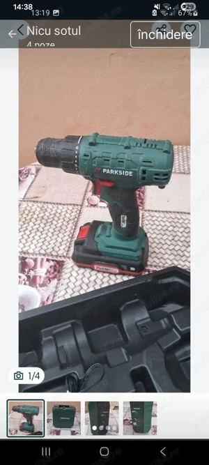 bormașina Parkside noua - imagine 4